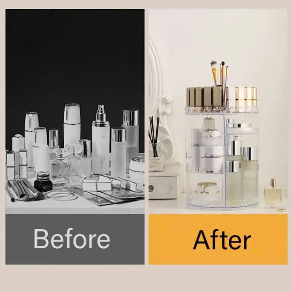360 Degree Rotating Cosmetic Organizer