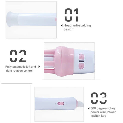 2-in-1 Electric Hot Air Hair Styling Brush